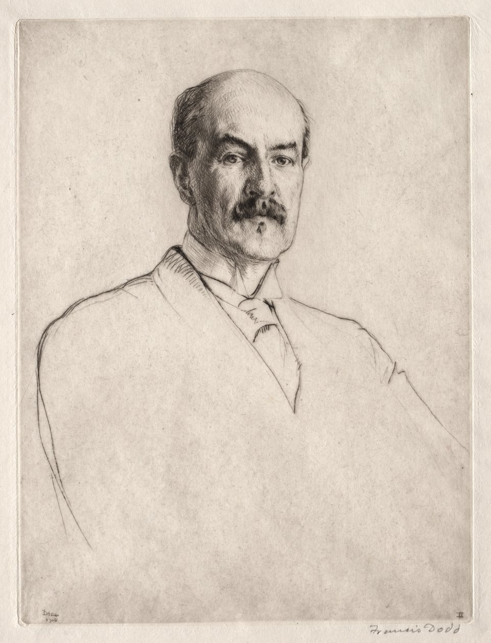 Oliver Elton professzor alkotó: Francis Dodd
