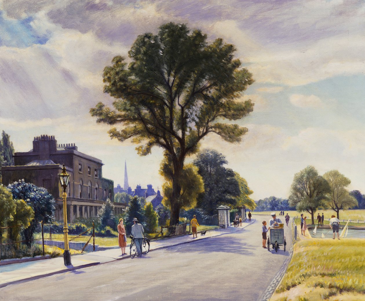 Szombat délután alkotó: Francis Dodd