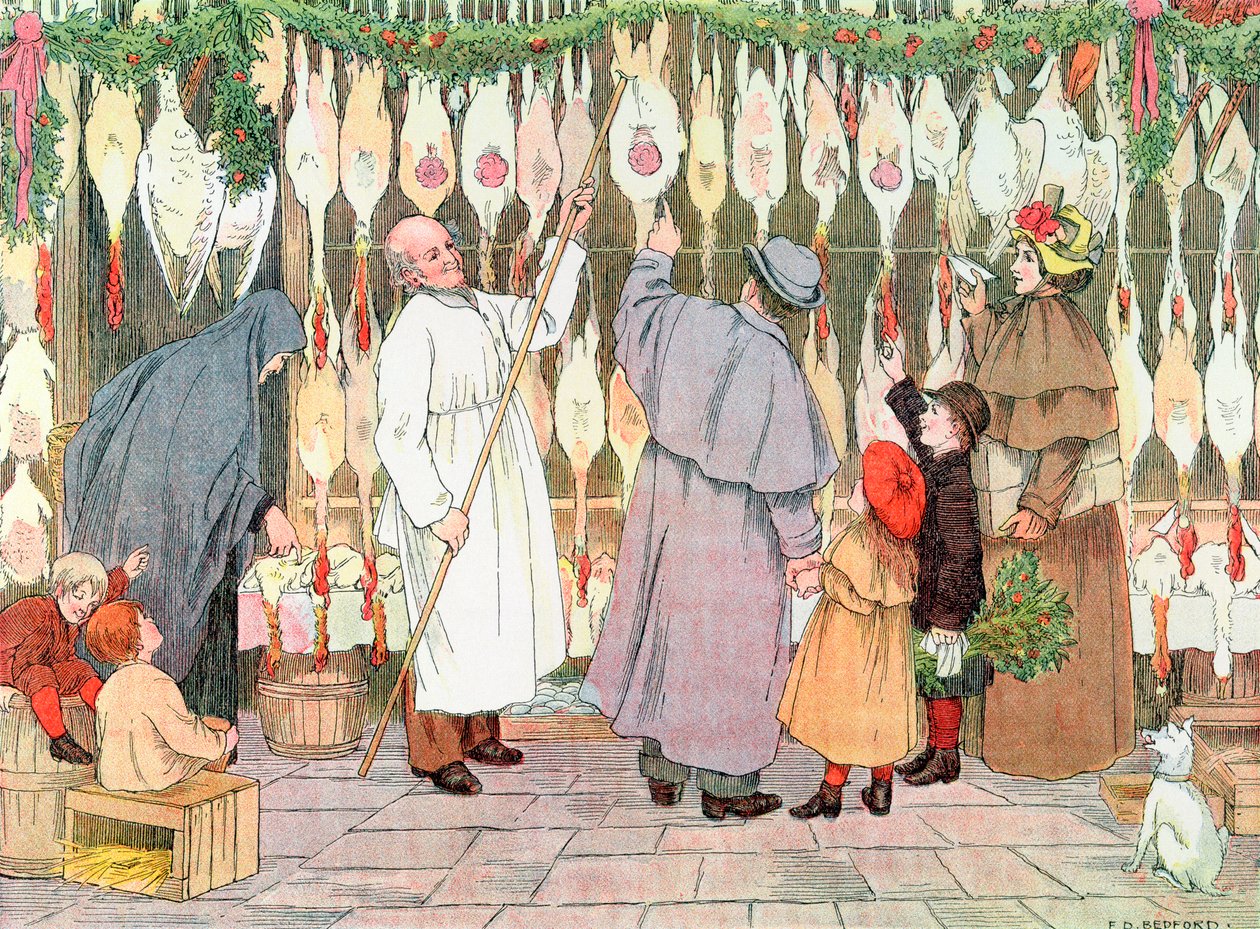 A baromfi, 1899. A boltok könyvéből, 1899 alkotó: Francis Donkin Bedford