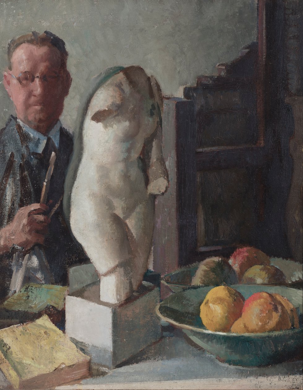 F. Ernest Jackson portréja, 1928 körül (olaj, vászon) alkotó: Francis Ernest Jackson
