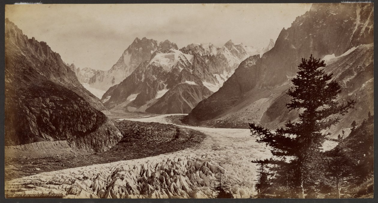 Mer de Glace, Mont Blanc alkotó: Francis Frith
