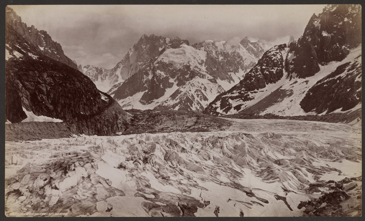 Mer de Glace, Mont Blanc alkotó: Francis Frith