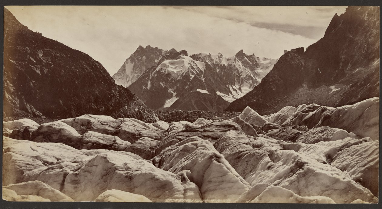 Mer de Glace, Mont Blanc alkotó: Francis Frith