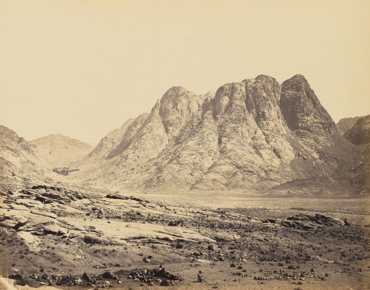 Hóreb hegye, Sínai alkotó: Francis Frith