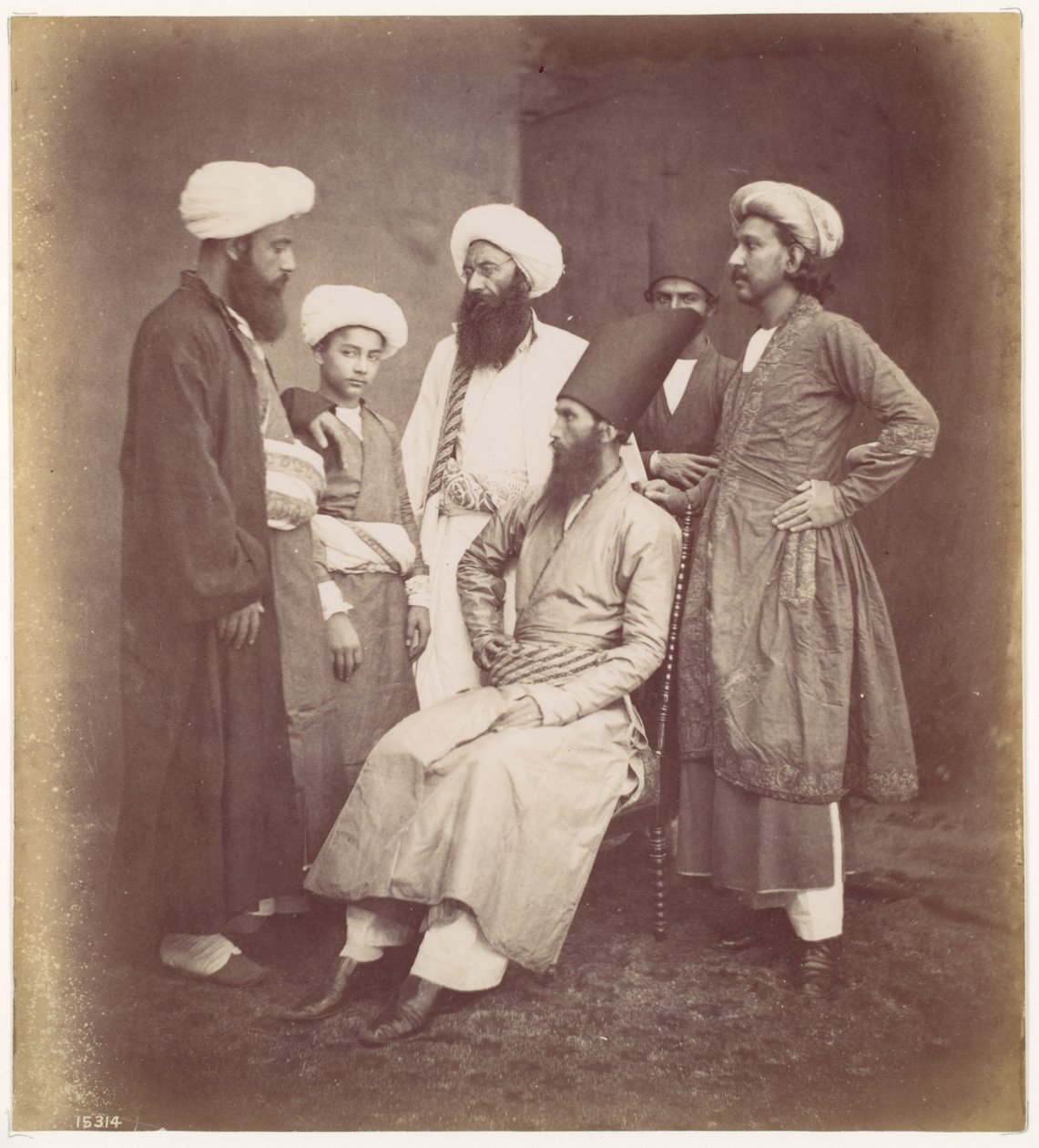[Hat kelet-indiai férfi] alkotó: Francis Frith