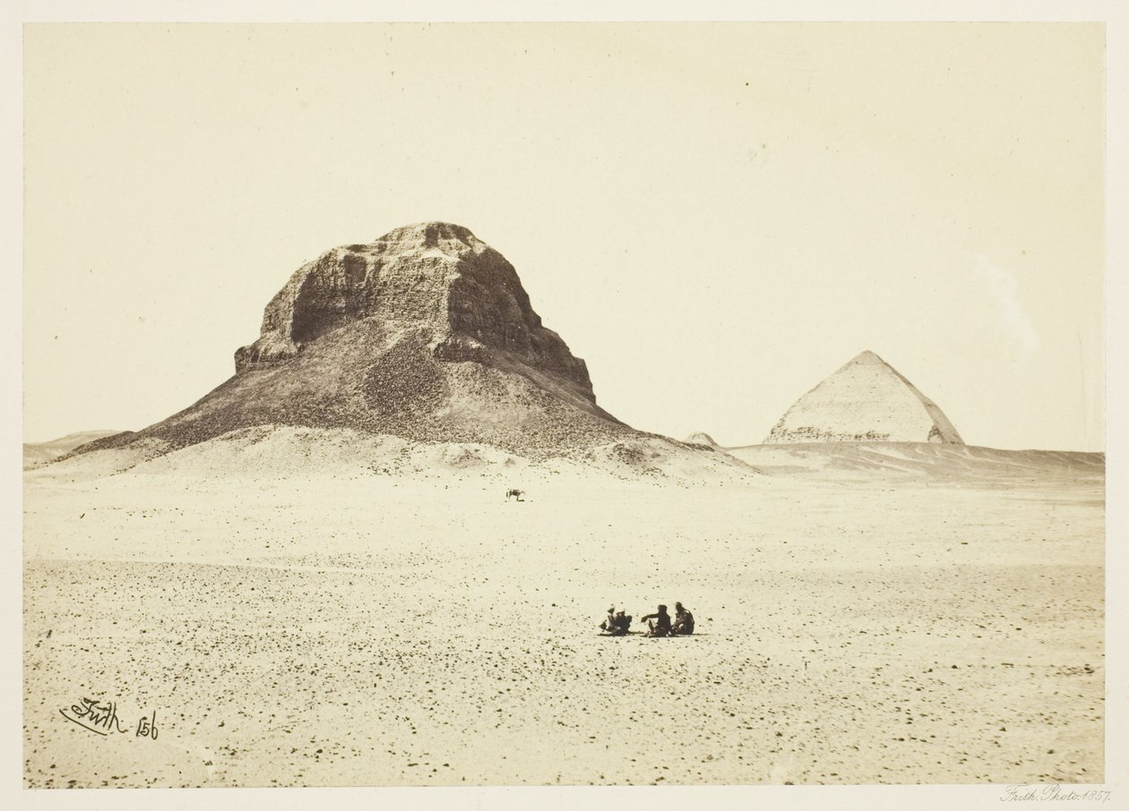 Dahshur piramisai alkotó: Francis Frith