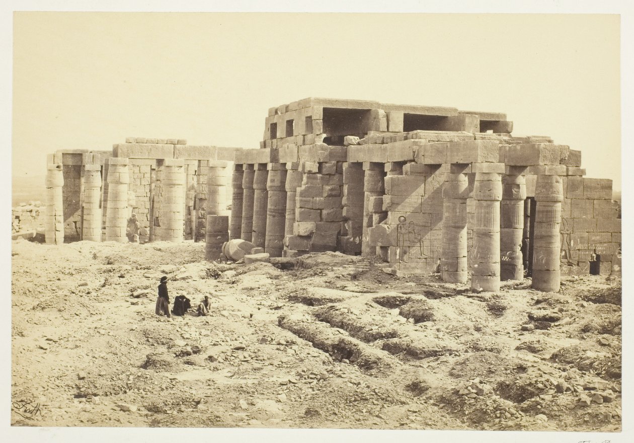 A Rameseum alkotó: Francis Frith