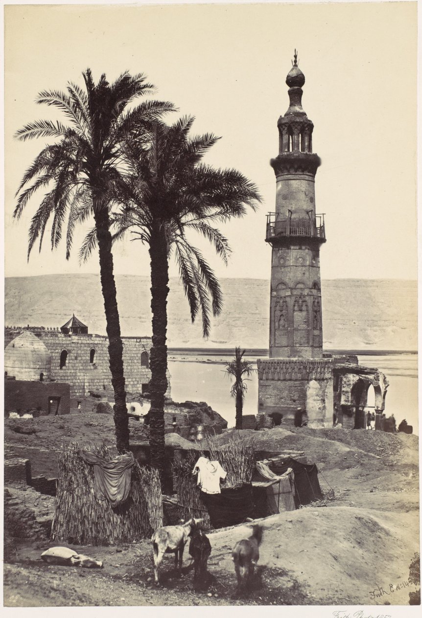 Kilátás Girgehnél alkotó: Francis Frith