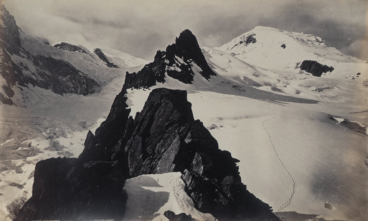 Kilátás a Mont Blanc-ról alkotó: Francis Frith