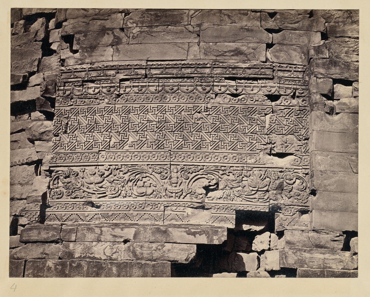 [Dhamek sztúpa, Sarnath] alkotó: Francis Frith and Co.