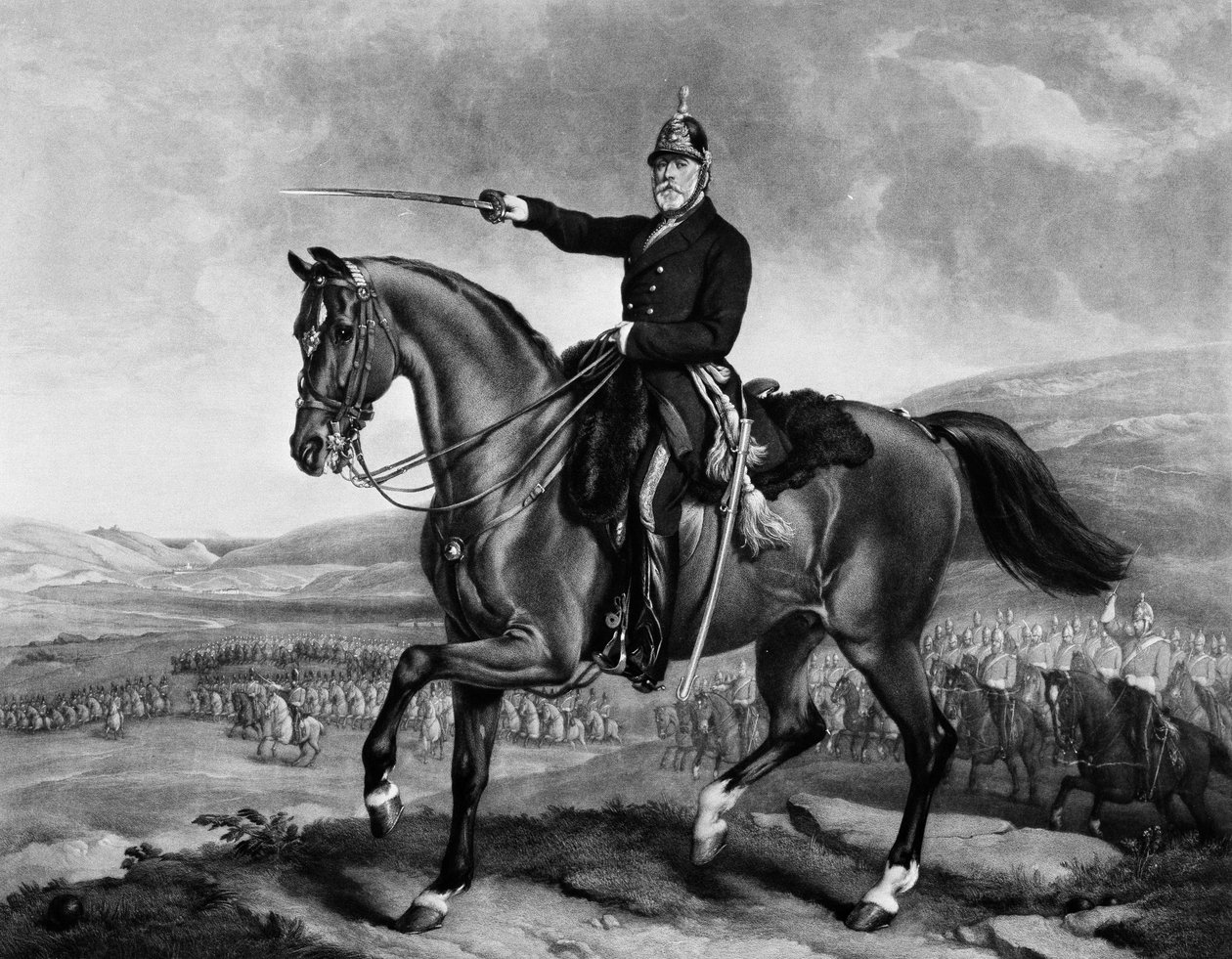 James Scarlett vezérőrnagy, 1855 alkotó: Francis Grant