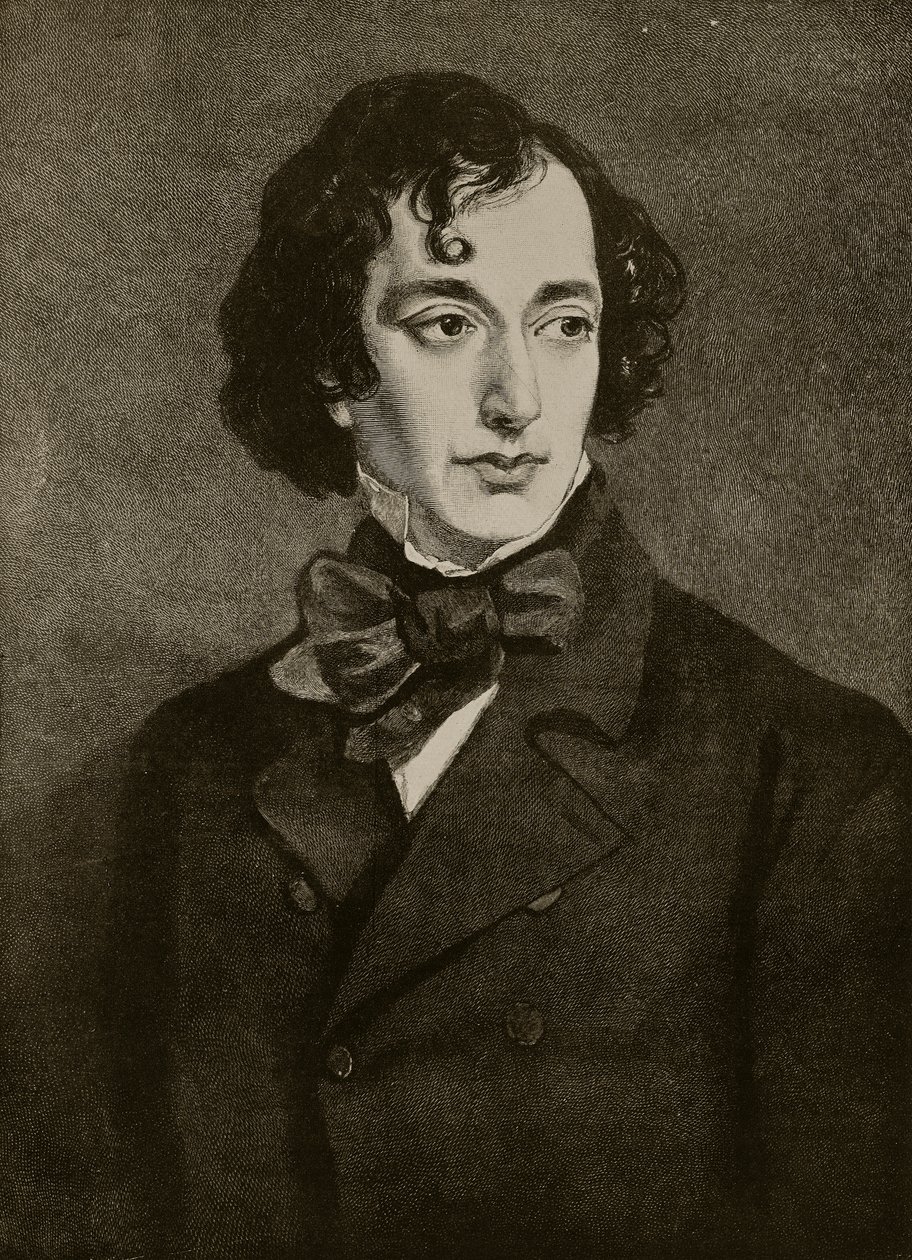 Benjamin Disraeli portréja, illusztráció a 