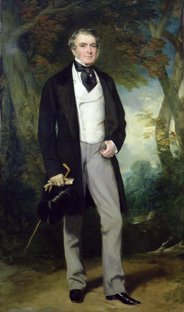 William Beckett portréja (olaj, vászon) alkotó: Francis Grant