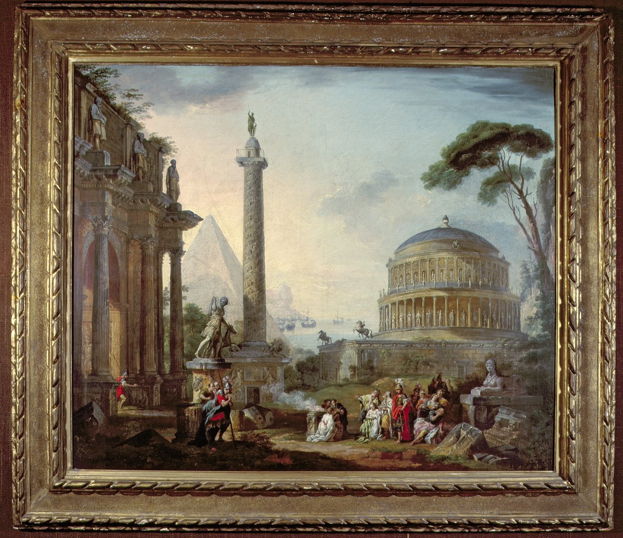 Iphigenia feláldozása alkotó: Francis Harding