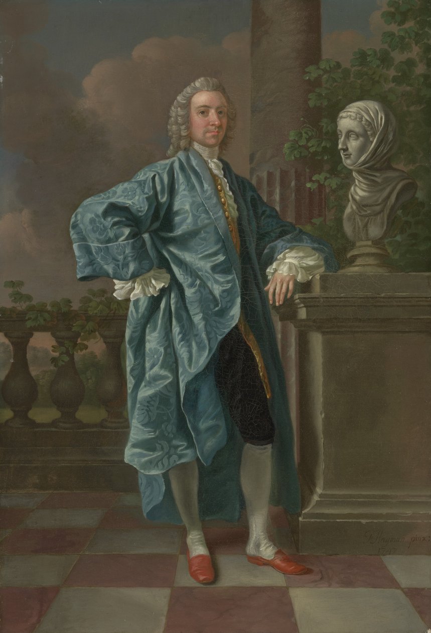 Dr. Charles Chauncey, M.D. (1706-77) 1747 (olaj, vászon) alkotó: Francis Hayman