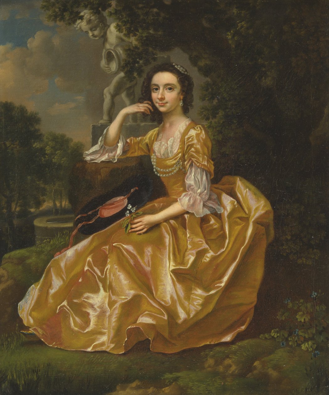 Mary Chauncey asszony alkotó: Francis Hayman