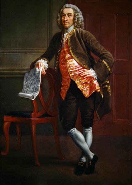 A St. John család egyik tagjának portréja (olaj, vászon) alkotó: Francis Hayman