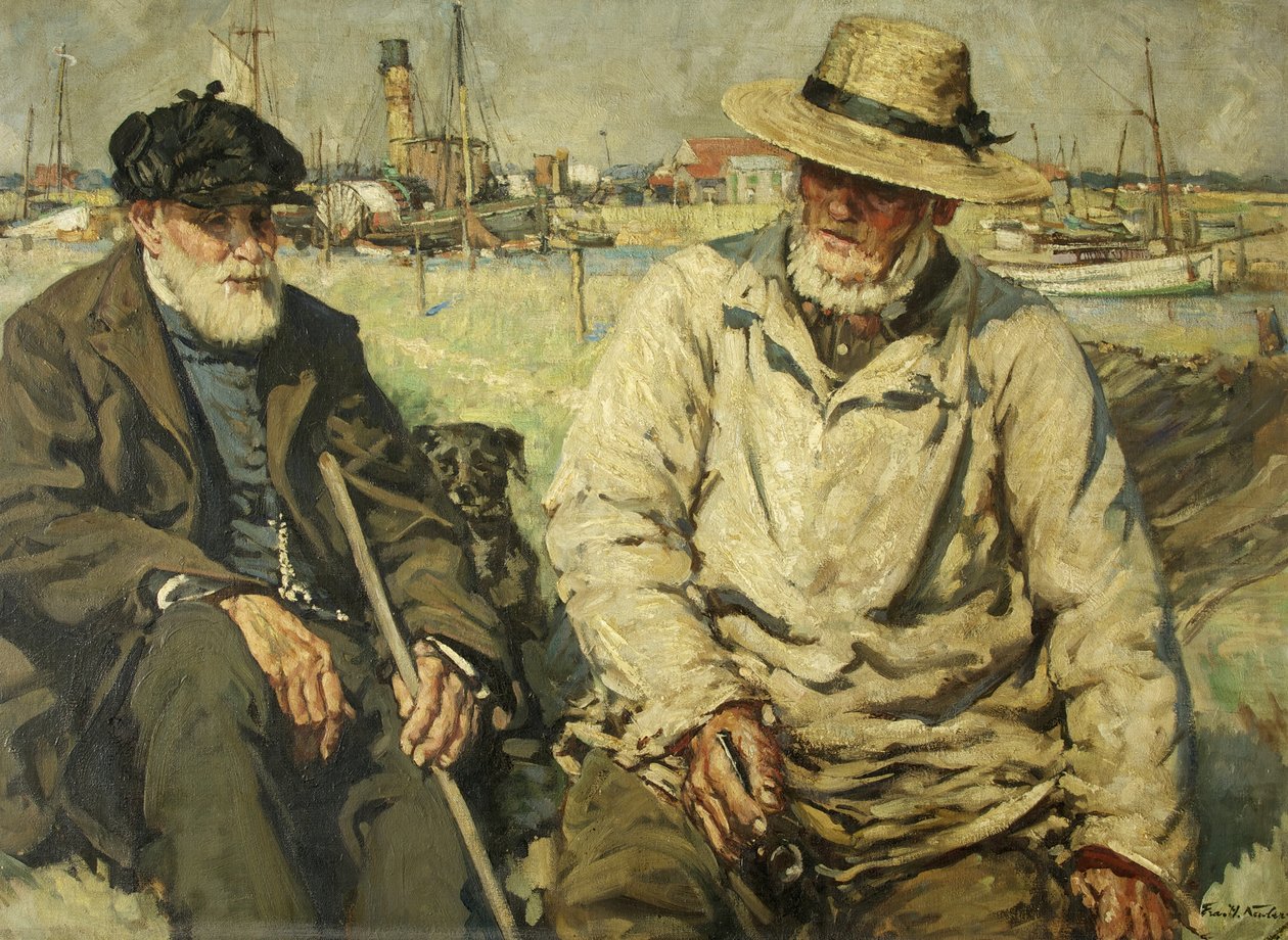 A tenger meséi (olaj, vászon) alkotó: Francis Henry Newbery