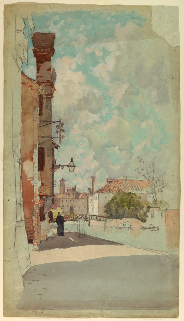 Canal, Velence, Olaszország alkotó: Francis Hopkinson Smith