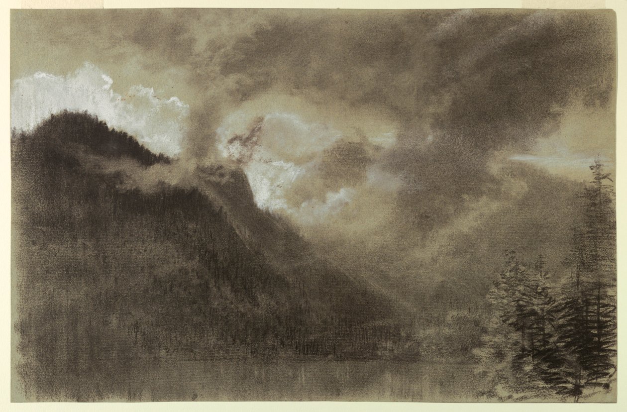 Echo Lake, New Hampshire alkotó: Francis Hopkinson Smith