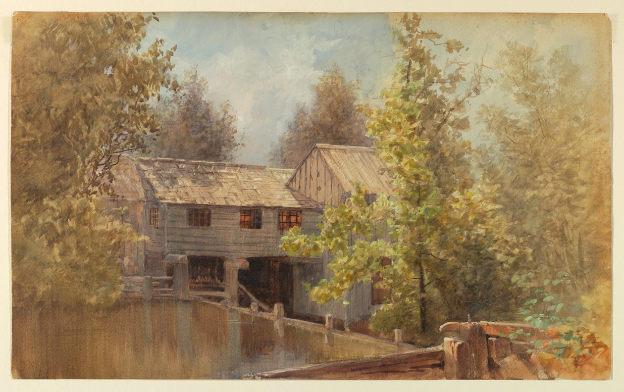 Old Grist Mill alkotó: Francis Hopkinson Smith