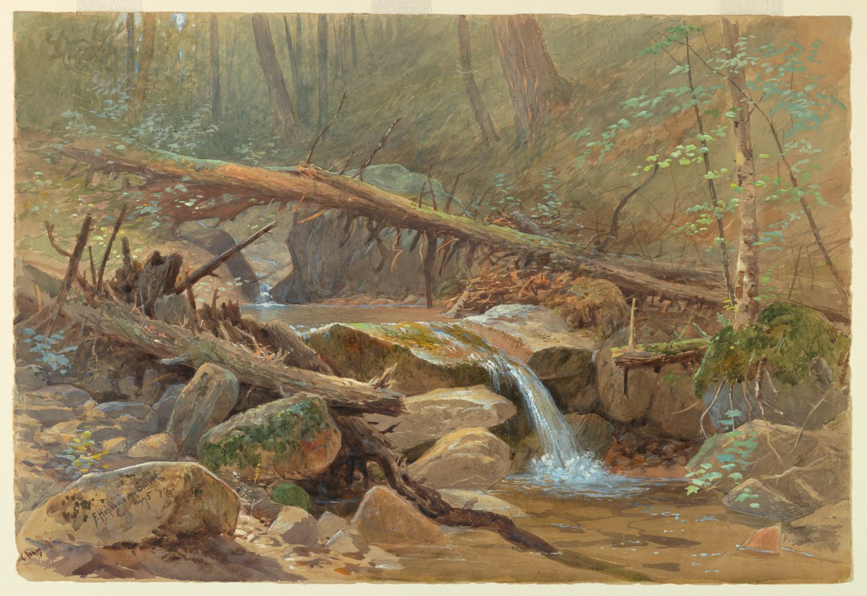 Medence az erdőben alkotó: Francis Hopkinson Smith