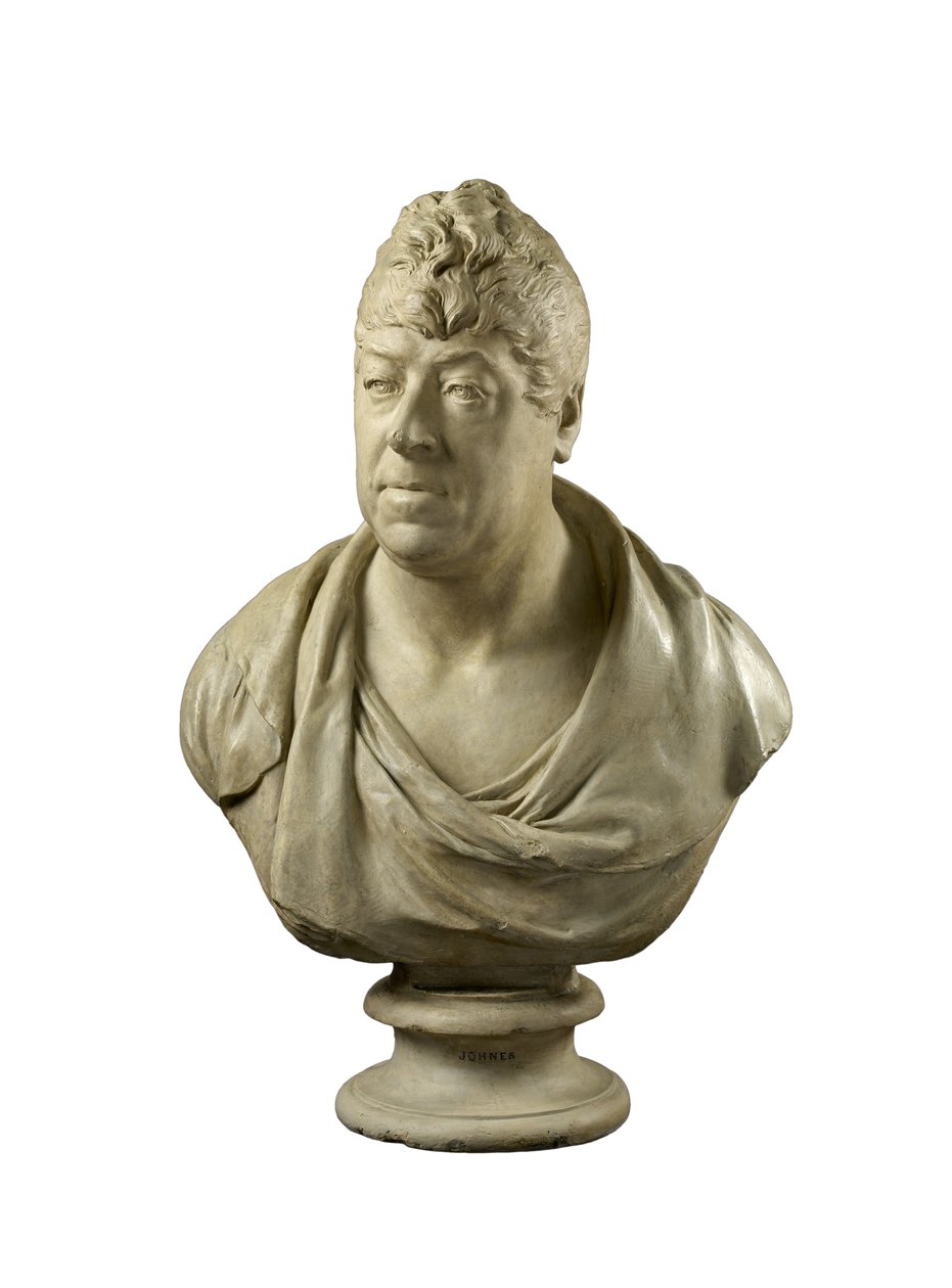 Thomas Johnes of Hafod mellszobra, parlamenti képviselő, FRS, 1811 (gipsz) alkotó: Francis Legatt Chantrey