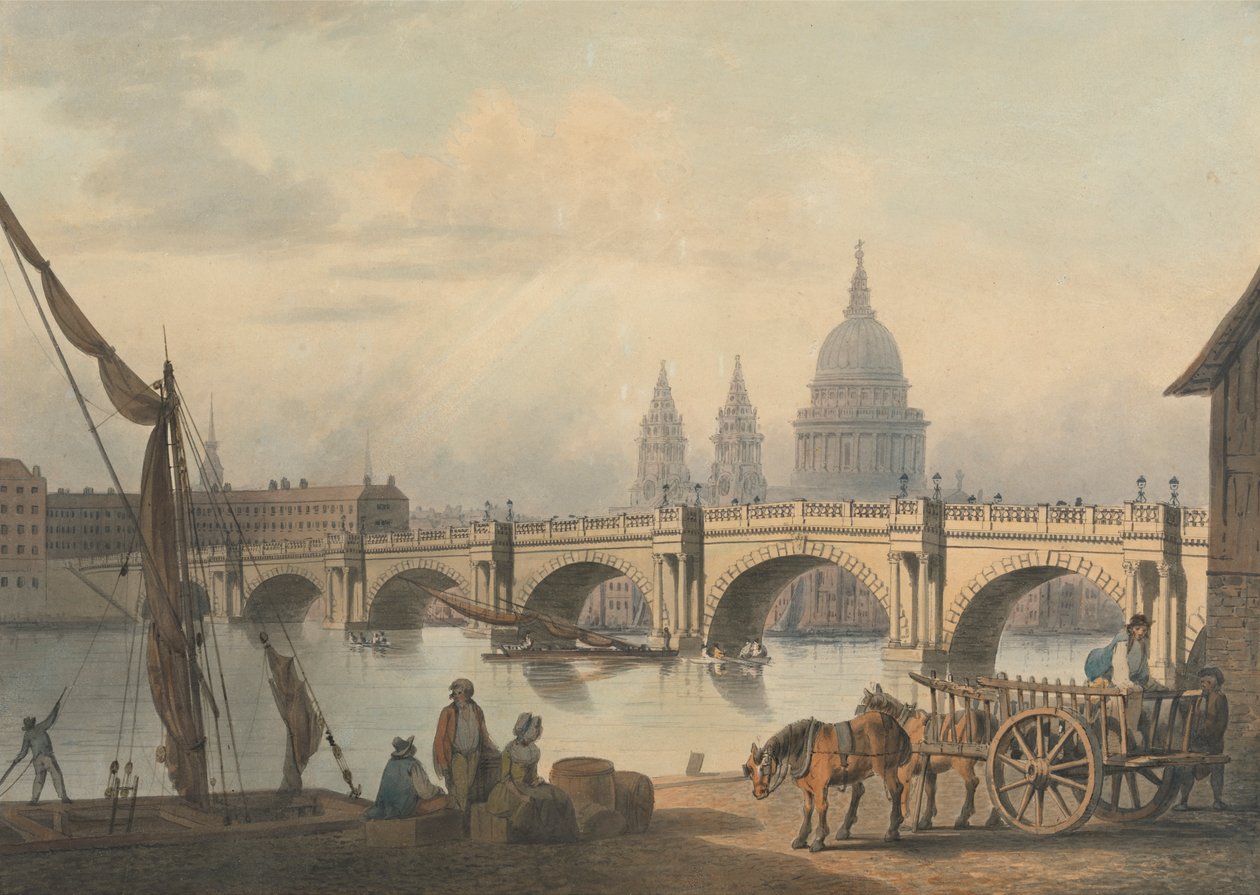 Blackfriars híd és St. Paul