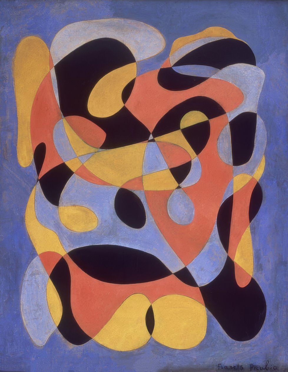 Absztrakt kompozíció alkotó: Francis Picabia