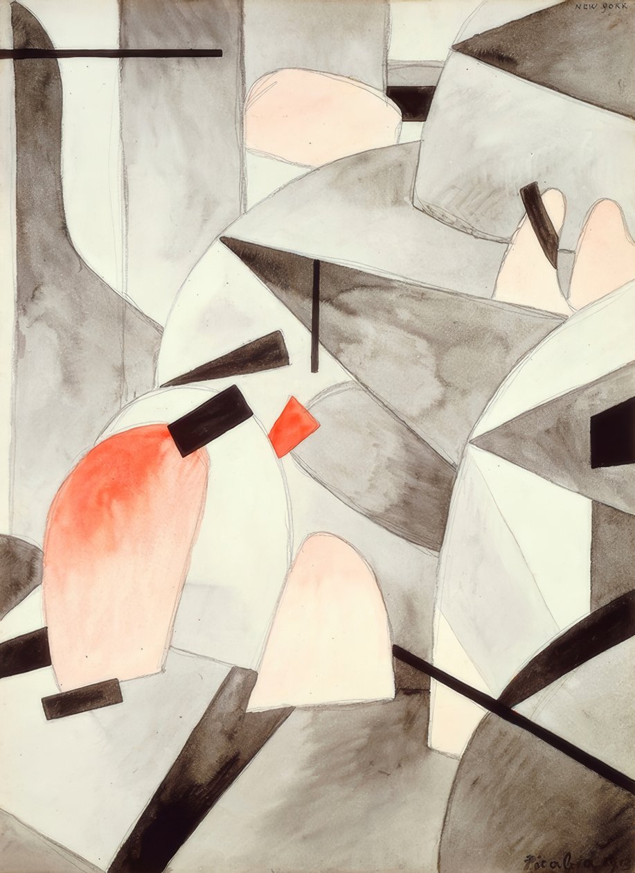 Bejárat New Yorkba alkotó: Francis Picabia