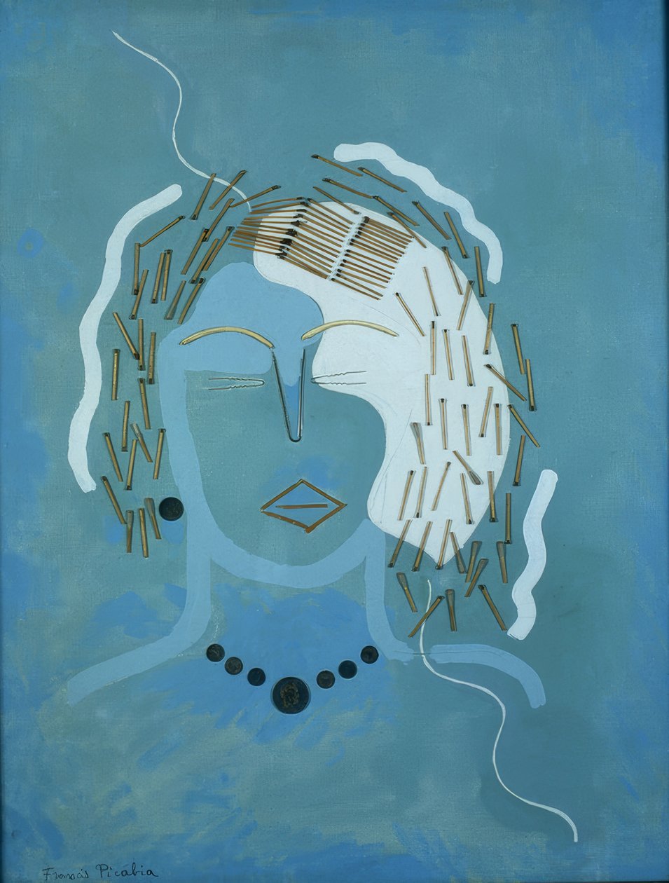 Gyufa nő alkotó: Francis Picabia