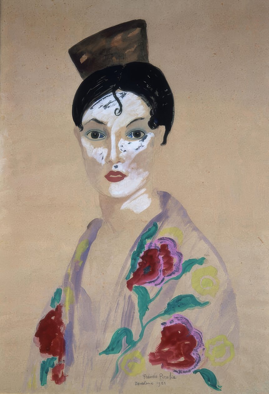 Nő Peinetával alkotó: Francis Picabia