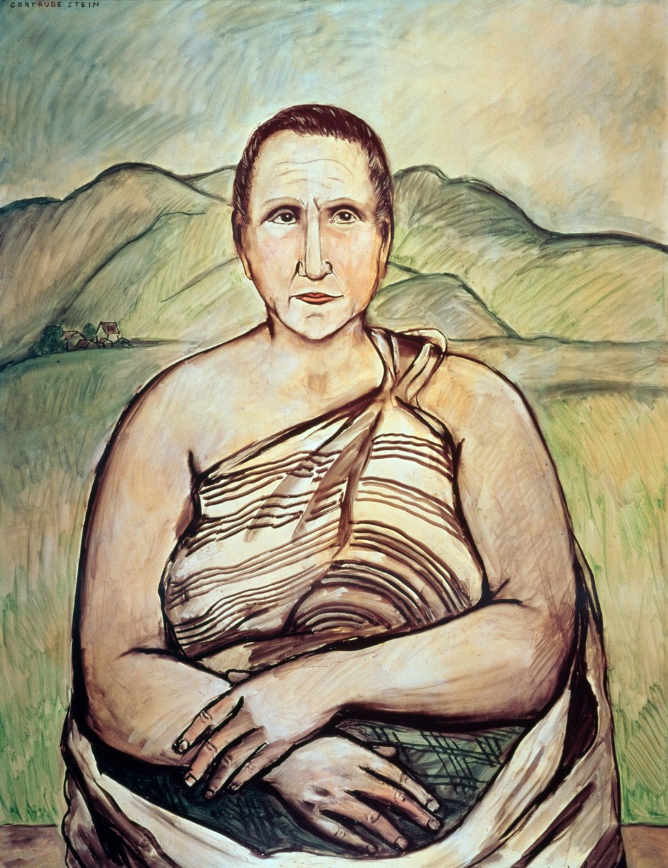 Gertrude Stein (1874-1946) (olaj, vászon) alkotó: Francis Picabia
