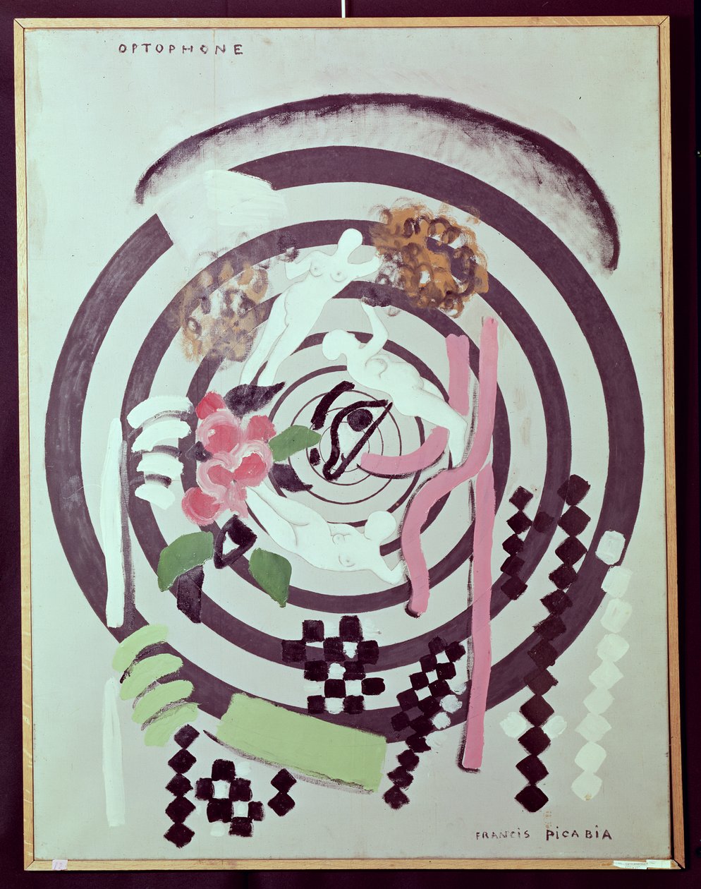 Optofon II alkotó: Francis Picabia