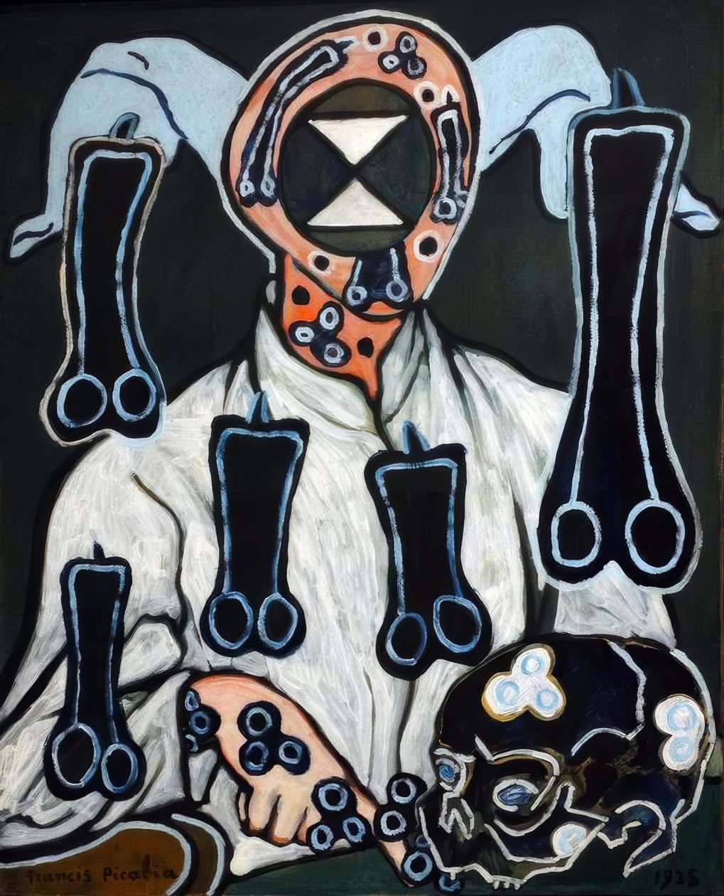 Egy orvos portréja alkotó: Francis Picabia