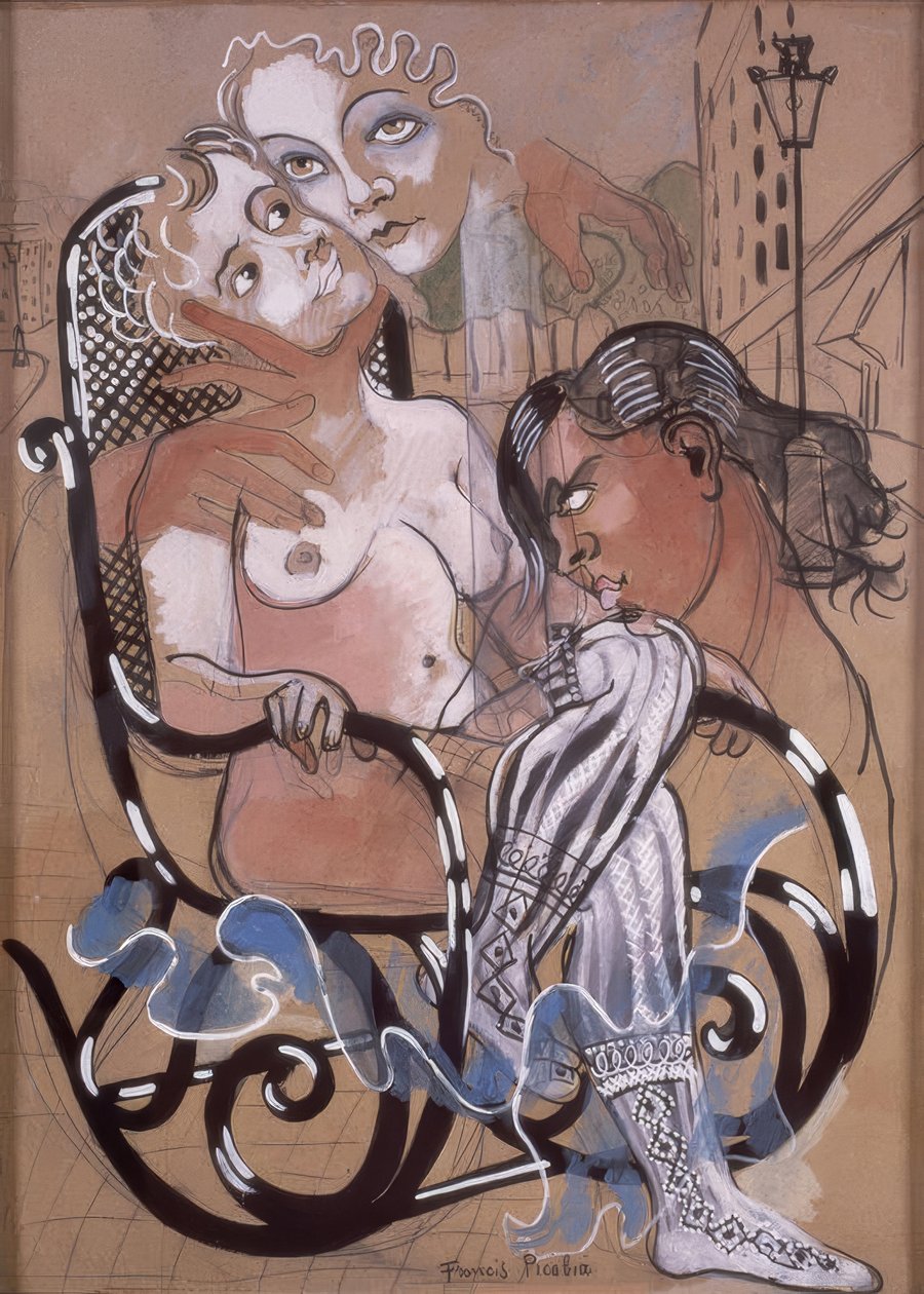 Hintaszék alkotó: Francis Picabia