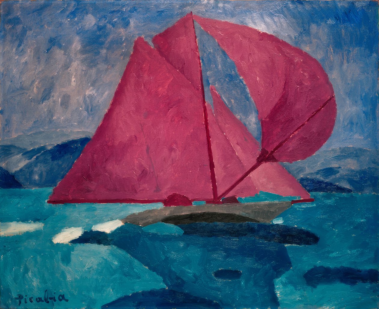 Vitorlák alkotó: Francis Picabia
