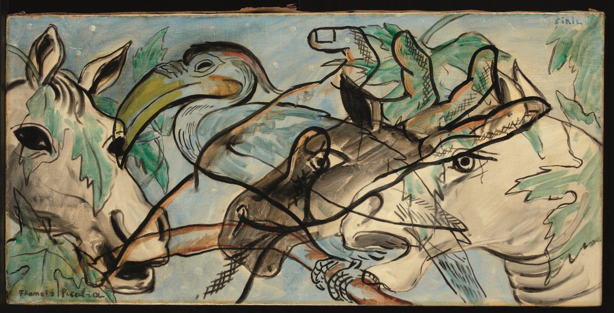 Siril, 1929-30 körül (olaj, vászon) alkotó: Francis Picabia