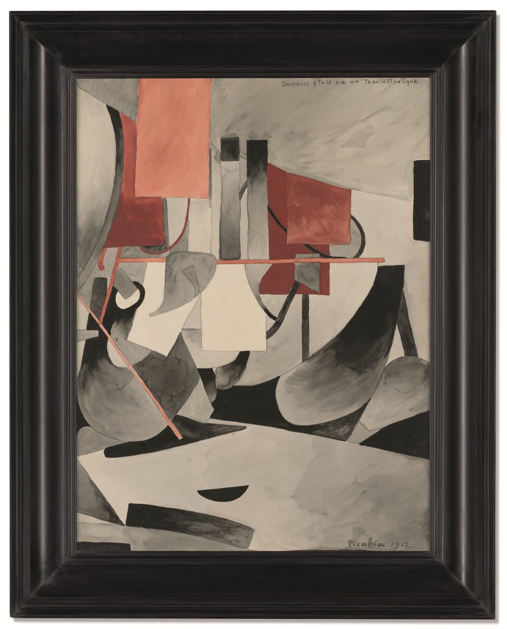 Star-Dancer egy transzatlanti hajón alkotó: Francis Picabia