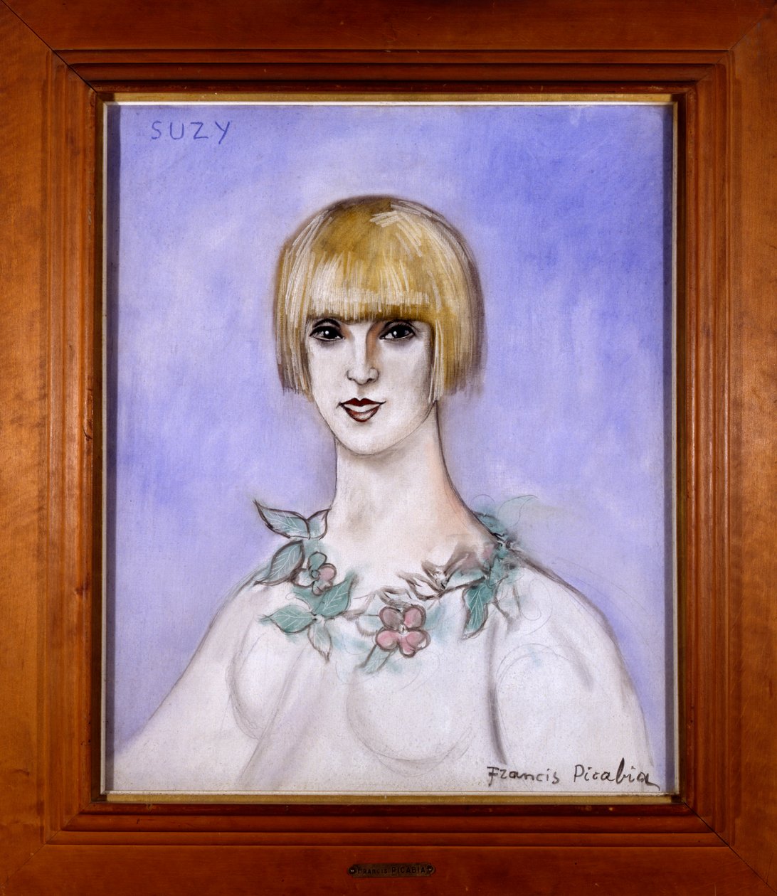 Suzy Solidor by Francis Picabia alkotó: Francis Picabia