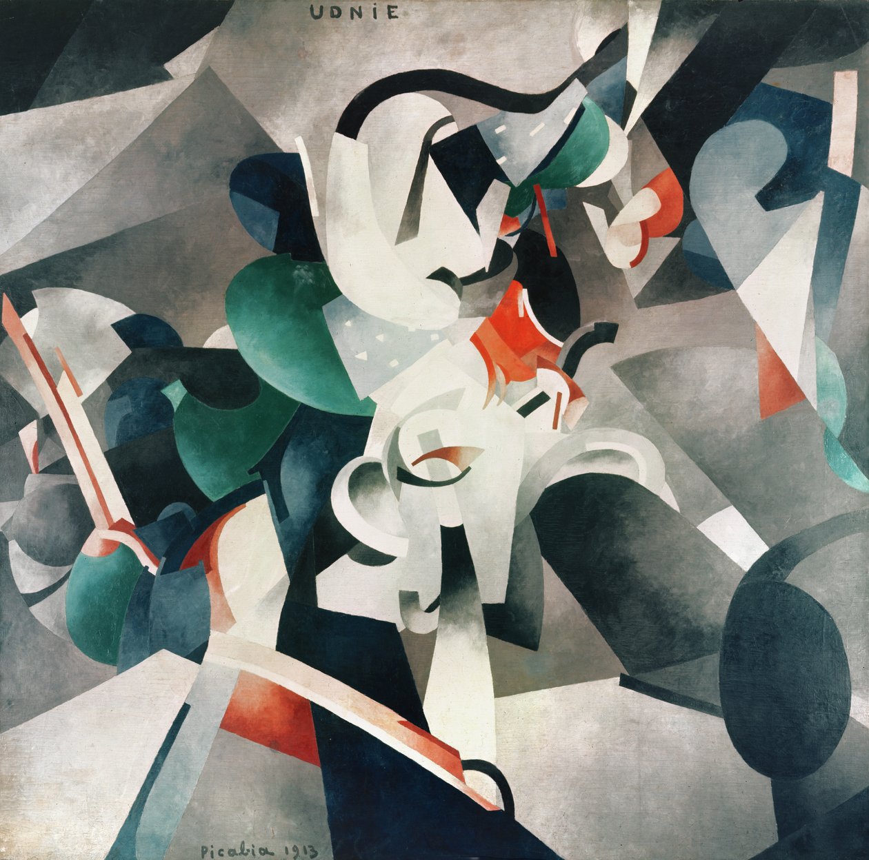 Udnie, fiatal amerikai lány alkotó: Francis Picabia
