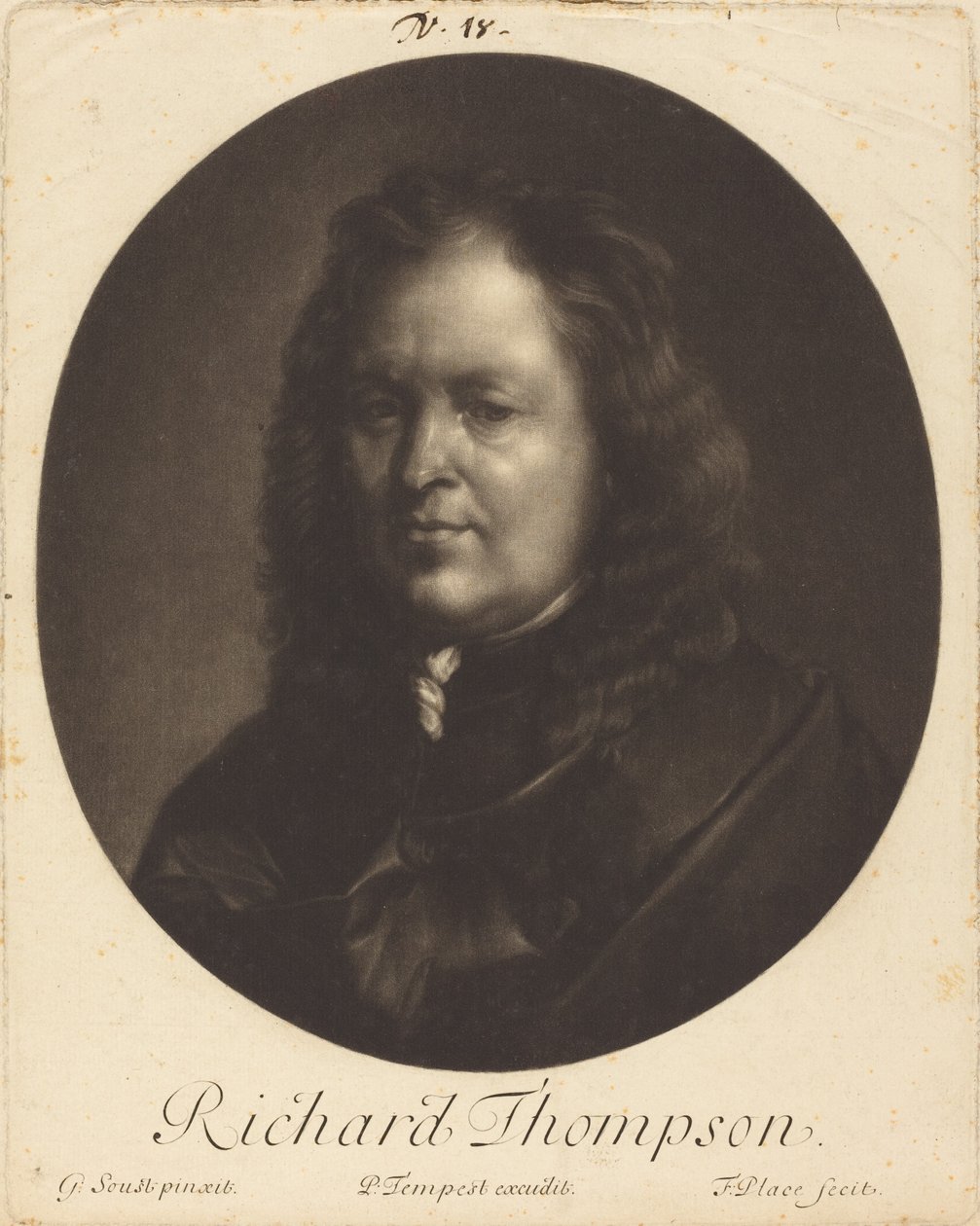 Richard Thompson alkotó: Francis Place after Gerard Soest