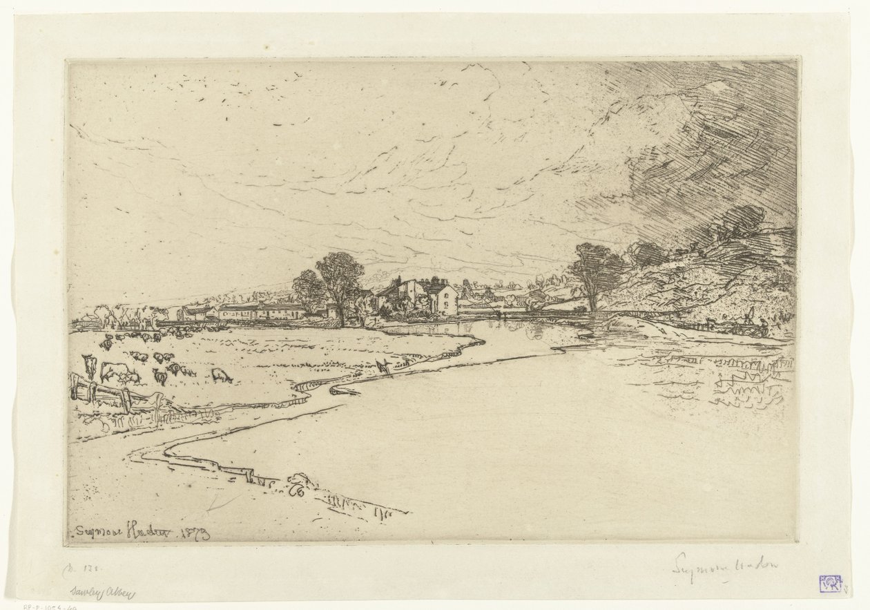 Sawley apátság Sawley apátság alkotó: Francis Seymour Haden (Sir) (signed by artist)