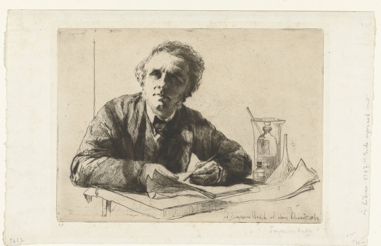 Francis Seymour-Haden önarcképe alkotó: Francis Seymour Haden (Sir) (signed by artist)