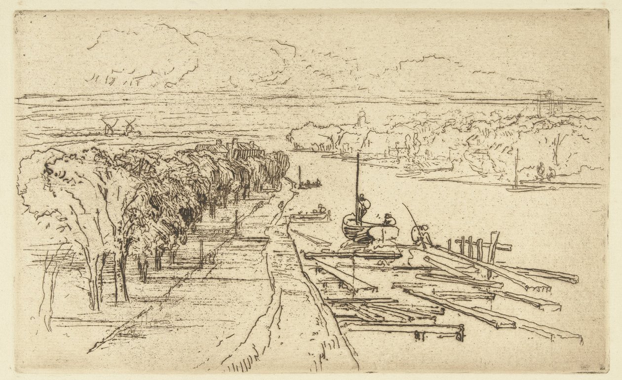 Az Amstel Az Amstel II alkotó: Francis Seymour Haden (Sir)