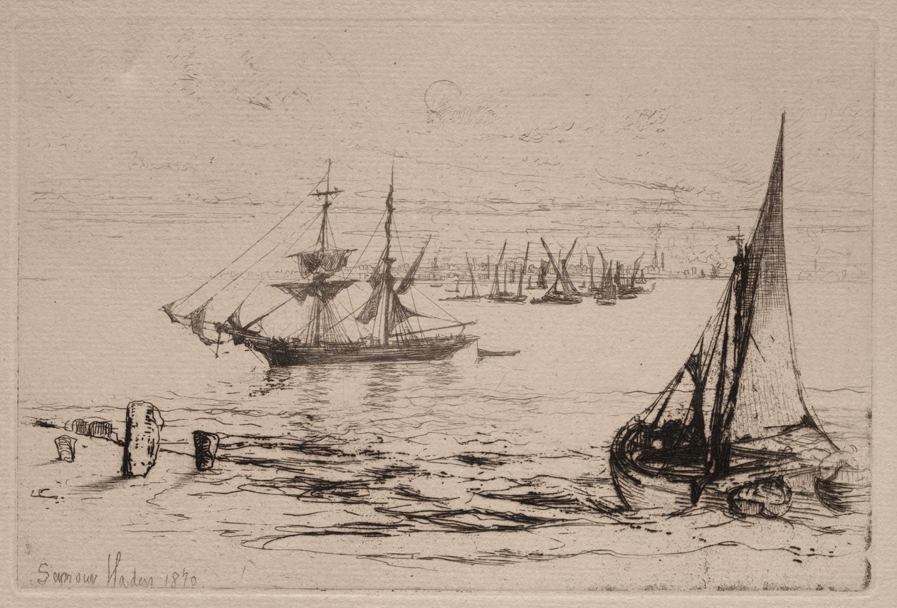 Egy dandár a horgonyban alkotó: Francis Seymour Haden