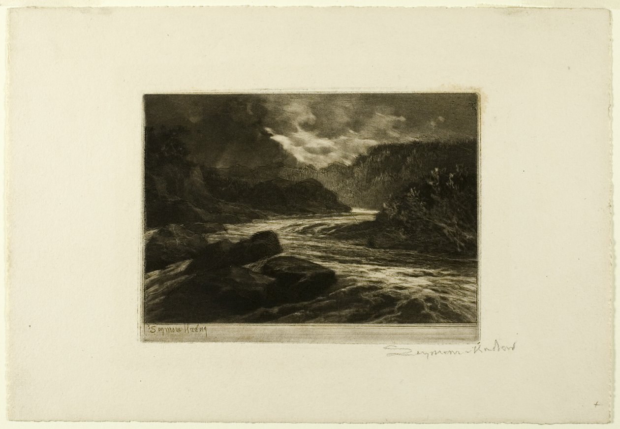 Lazacfolyó, II. sz alkotó: Francis Seymour Haden