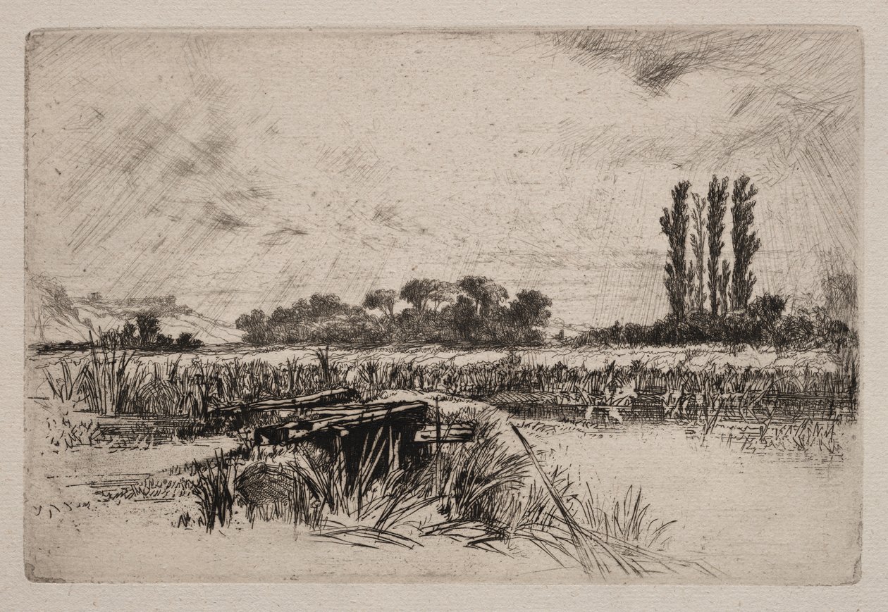 Vízi rét alkotó: Francis Seymour Haden