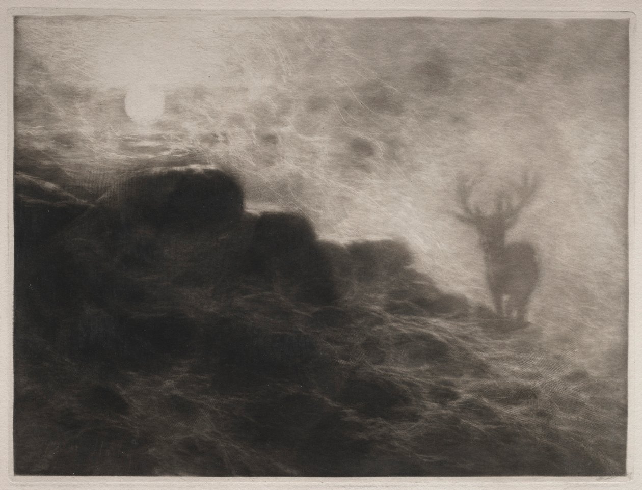 Egy korán kelő, 1897. alkotó: Francis Seymour Haden