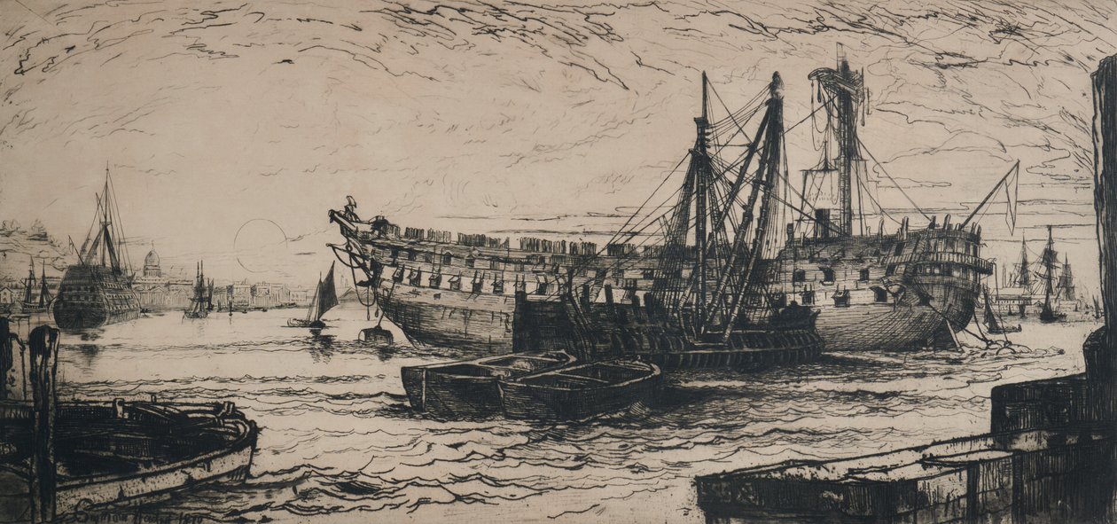 Az Agamemnon szakítása alkotó: Francis Seymour Haden